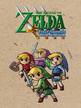 Cover of The Legend of Zelda: Four Swords - Anniversary Edition